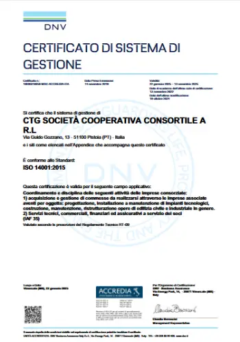 realizzazioni del network ctg: estratto